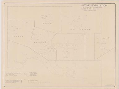 Native population : [New Guinea] / prepared by Directorate of Research, L.H.Q. 31 Dec 43