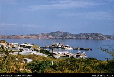 Port Moresby - Harbour - seen from Hospital
