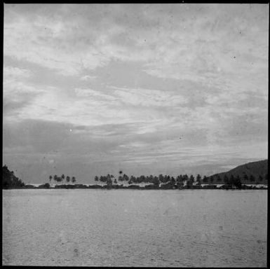 View of Salamaua from the sea, Salamaua, New Guinea, 1936 / Sarah Chinnery