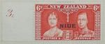 Stamp: New Zealand - Niue Six Pence