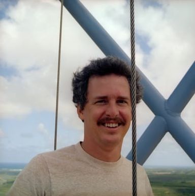 MOD-OA4 WIND TURBINE PERSONNEL IN KAHUKU OAHU HAWAII