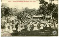 Tahiti. - Danse des Vahinées de Papeete au 14 Juillet