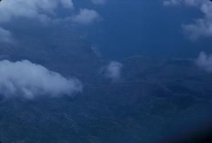 [Aerial view of coastline on Espiritu Santo, Vanuatu]