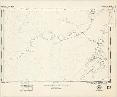 Milinch of ... : fourmil of ... (12 - Fourmil of Madang - Milinch of Bogadjim NW)