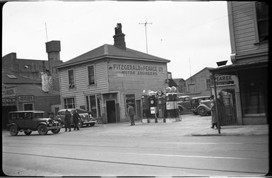 Business premises of Fitzgerald and Pearce Ltd and Coutts Bros and Hare Ltd, Willis St, Wellington