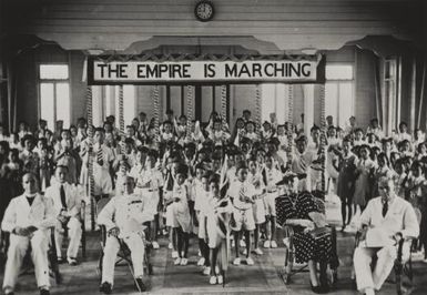 Empire Day 1941, Rabaul, New Guinea, Yang Ching Chinese School