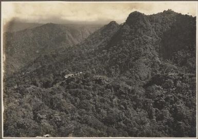 Views from Dilava Mission Station [mountains] Frank Hurley