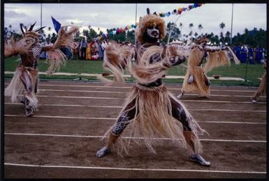 South Pacific Festival of the Arts, Apia, 1996. Kanak performers