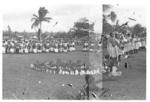 Bringing dances to be approved by Kalaniuvalu-Fotofili so that he sees them first, before they are performed for the King at the Coronation.