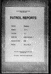 Patrol Reports. Western District, Daru, 1942 - 1943