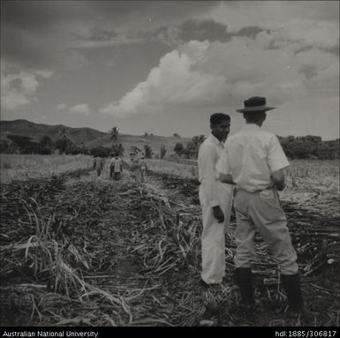 Field Officer and Farmer