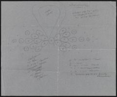 Sketch for halter strap costume construction