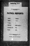 Patrol Reports. Western District, Daru, 1903