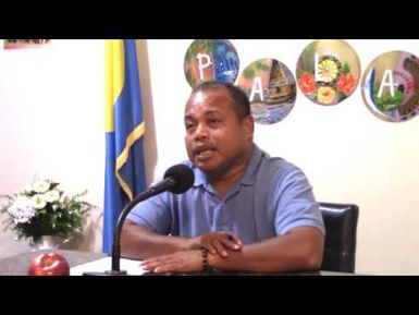 Candidate gives an appreciation message & wishes Palau a Happy 22th Independence Day - 9/29/16