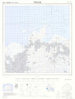 Fiji 1:50,000: Tavua (Sheet Viti Levu 1)
