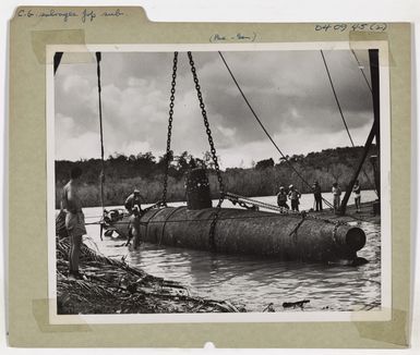 Coast Guard Salvages Japanese Submarine Near Guadalcanal