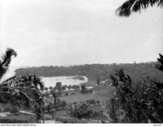 A VIEW FROM THE RESIDENT OFFICER'S HOUSE AT MANUS, LOOKING TOWARDS THE WIRELESS STATION. (TAKEN IN 1921.) (DONATED BY COMMANDER G.F. LANGFORD, R.A.N.)