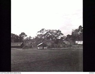 SOGERI, NEW GUINEA. 1943-11-04. A SECTION OF THE SCHOOL, SHOWING RAF BARRACKS AND ADMINISTRATIVE BUILDINGS OF THE NEW GUINEA FORCE TRAINING SCHOOL