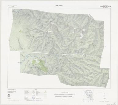 New Guinea preliminary detail plot, 1:50,000 (sheet 13)