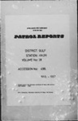 Patrol Reports. Gulf District, Kikori, 1956-1957