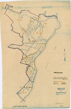1950 Census Enumeration District Maps - Hawaii (HI) - Kauai County - Kapaa - ED 4-7 to 13