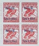 Stamps: New Zealand - Niue One Shilling