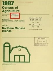 1987 census of agriculture, pt.56- Northern Mariana Islands