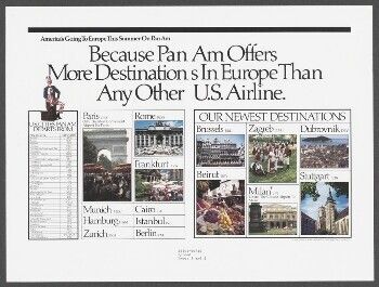 Because Pan Am Offers More Destinations In Europe Than Any Other U.S. Airline.