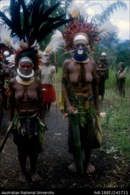 Women in ceremonal dress