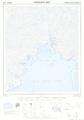 Fiji 1:50,000: Wainunu Bay (Sheet Vanua Levu 10)