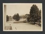 Government Gardens, rotunda on the left, Rotorua, New Zealand