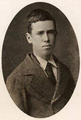 Portrait of Hubert Murray, aged 16, 1878 / Freeman, artist photographer