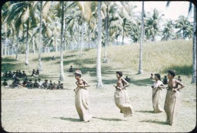 Women's sack race : Mapamoiwa Station, D'Entrecasteaux Islands, Papua New Guinea, 1957 / Terence and Margaret Spencer