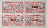 Stamps: New Zealand - Niue Six Pence