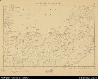 Papua New Guinea, Fourmil of Talasea, Fourmil series, Sheet 15, 1956, 1:253 440