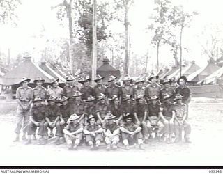 TOROKINA, BOUGAINVILLE, 1945-12-05. MEMBERS OF B COMPANY, 8TH INFANTRY BATTALION