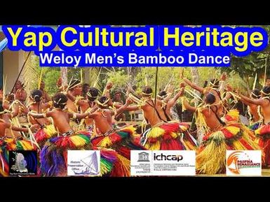 Weloy Men's Bamboo Dance, Yap, 2001
