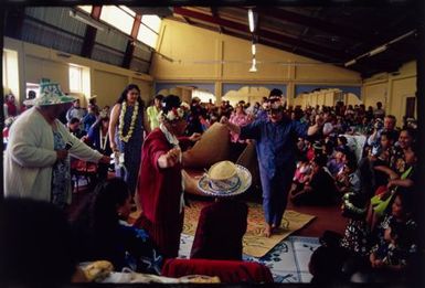 A dance performance at a hair-cutting ceremony