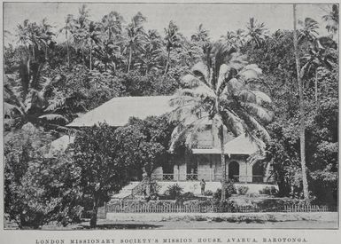 London Missionary Society's Mission House, Avarua, Rarotonga