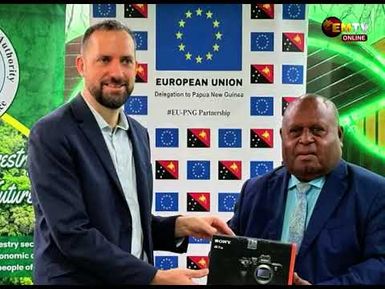 PNGFA RECEIVES EQUIPTMENT