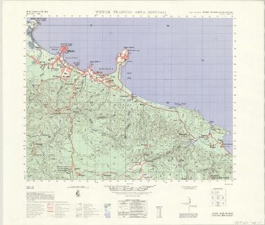 New Guinea 1:50,000: Wewak Training Area (Special)