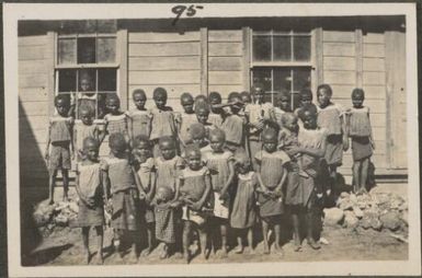 Mission children, New Britain Island, Papua New Guinea, approximately 1916, 2