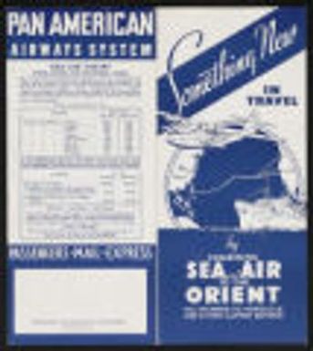 Something new in travel by combining sea and air to the Orient