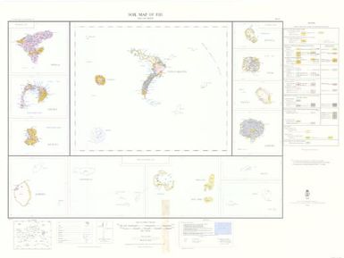 The soil resources of the Fiji Islands: Soil map of Fiji (1:126,720), sheet 8 (Sheet 1.8)