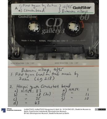 ["Institut PNGS Neuguinea III", "Kassette", "cassette"]