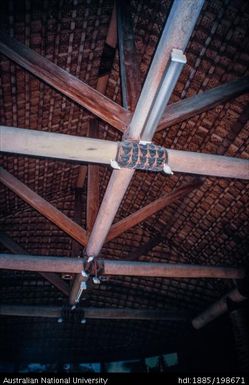 Tonga - Ceiling detail tourist office