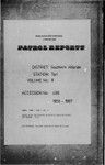 Patrol Reports. Southern Highlands District, Tari, 1956 - 1957