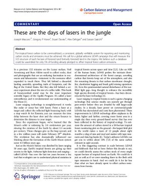 These are the days of lasers in the jungle.