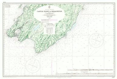 [New Zealand hydrographic charts]: New Zealand - North Island. Castle Point to Wellington. (Sheet 58)