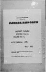 Patrol Reports. Chimbu District, Chimbu, 1964 - 1965